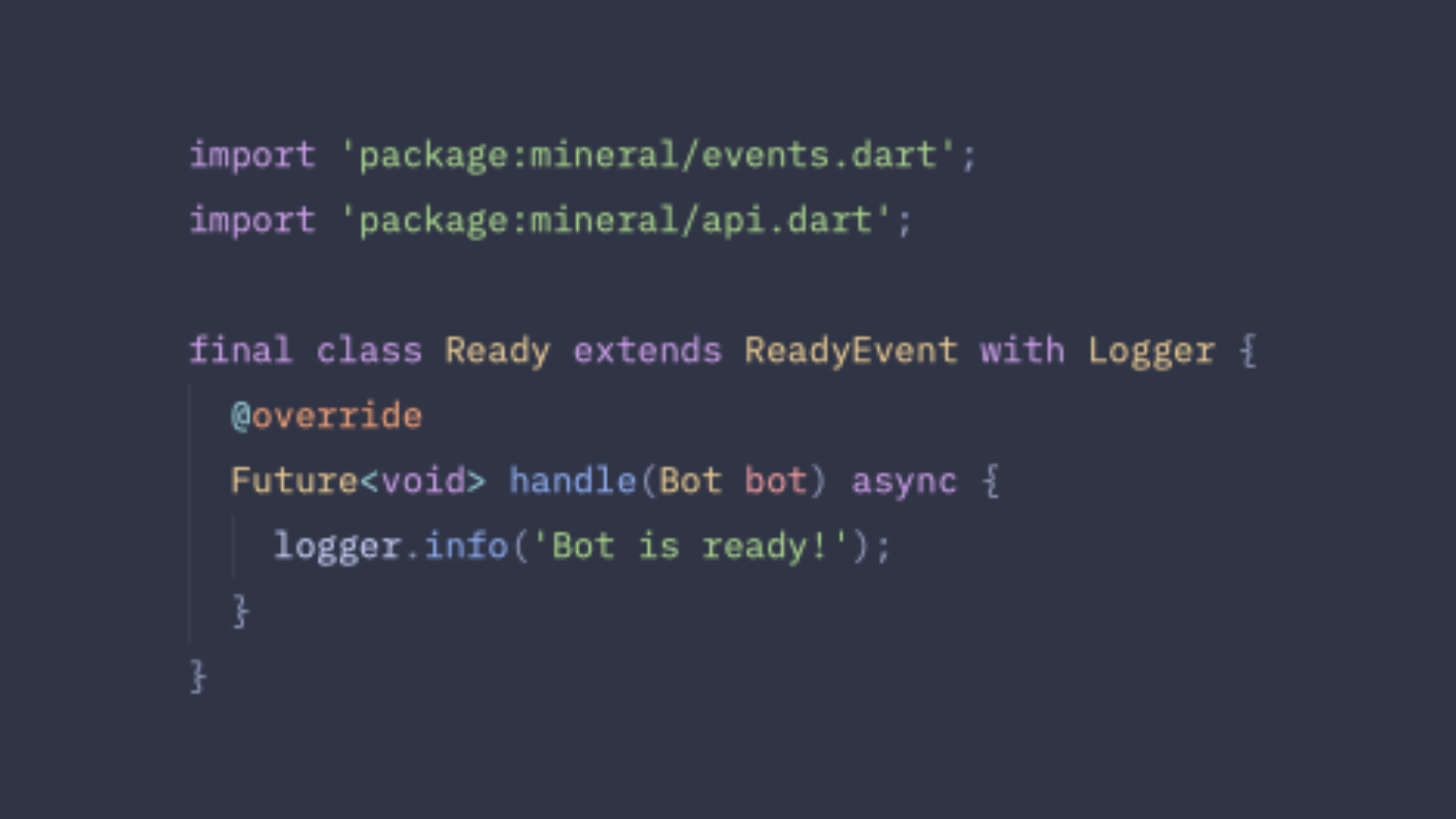 Clean and lightweight API